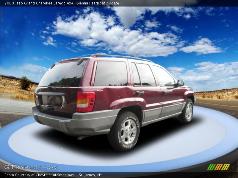Sienna Pearlcoat / Agate 2000 Jeep Grand Cherokee Laredo 4x4