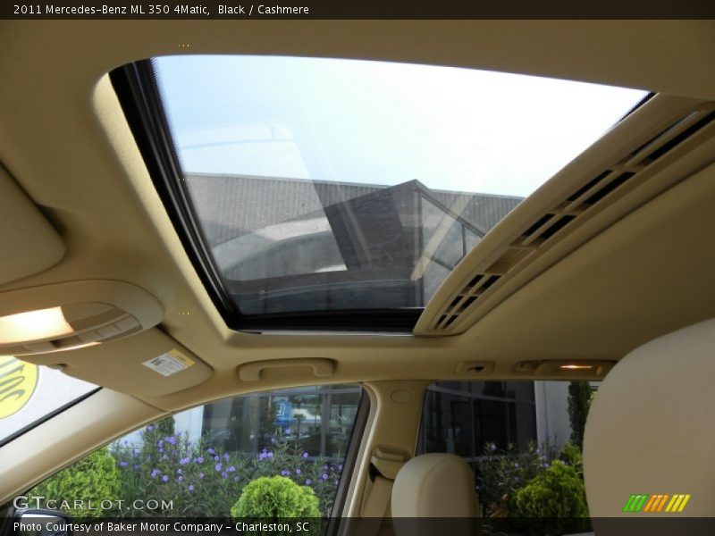 Black / Cashmere 2011 Mercedes-Benz ML 350 4Matic