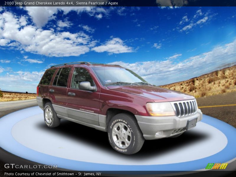 Sienna Pearlcoat / Agate 2000 Jeep Grand Cherokee Laredo 4x4