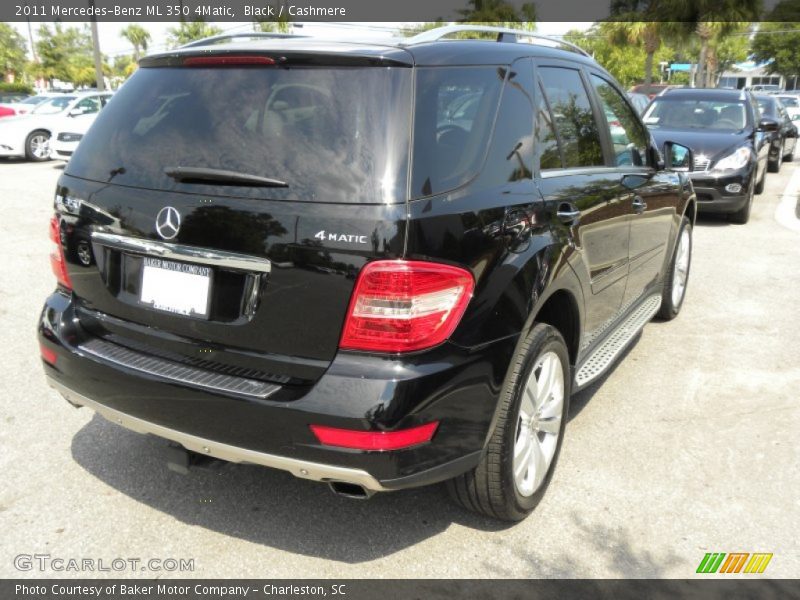 Black / Cashmere 2011 Mercedes-Benz ML 350 4Matic