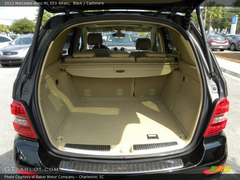 Black / Cashmere 2011 Mercedes-Benz ML 350 4Matic