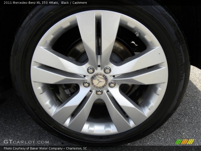 Black / Cashmere 2011 Mercedes-Benz ML 350 4Matic