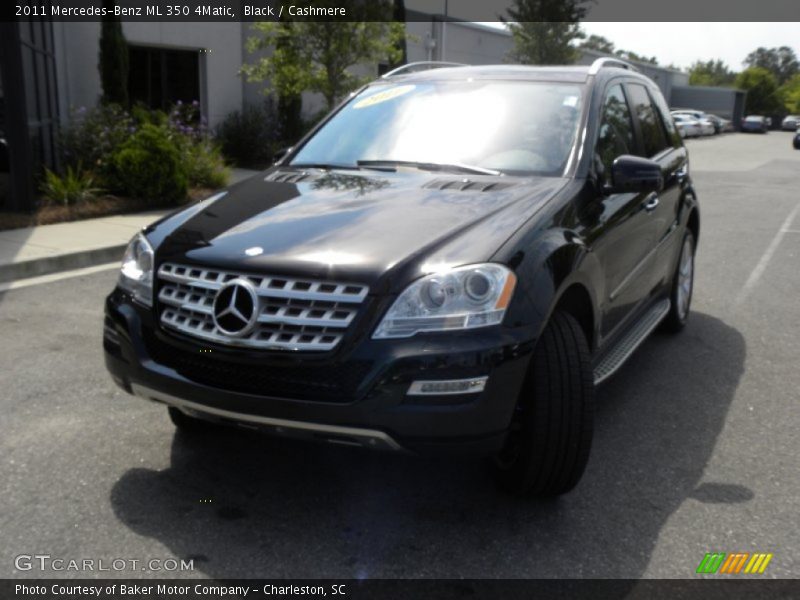 Black / Cashmere 2011 Mercedes-Benz ML 350 4Matic