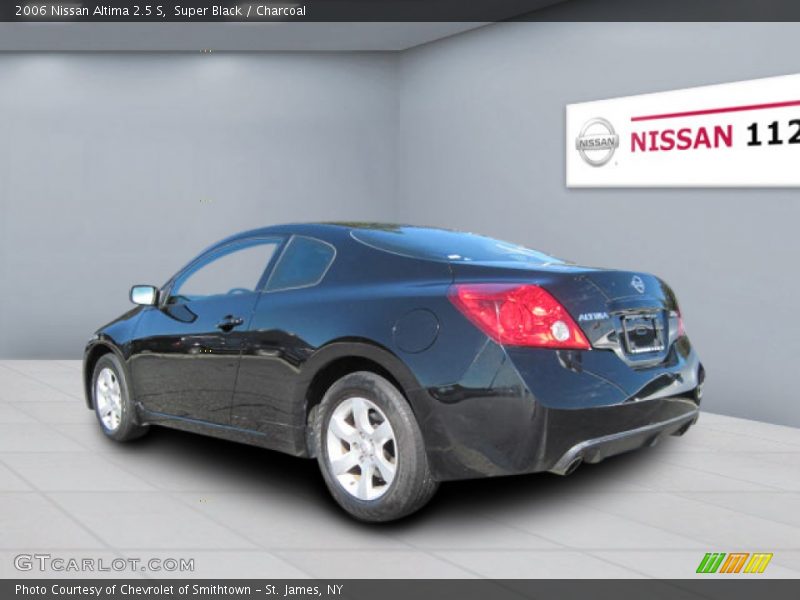 Super Black / Charcoal 2006 Nissan Altima 2.5 S