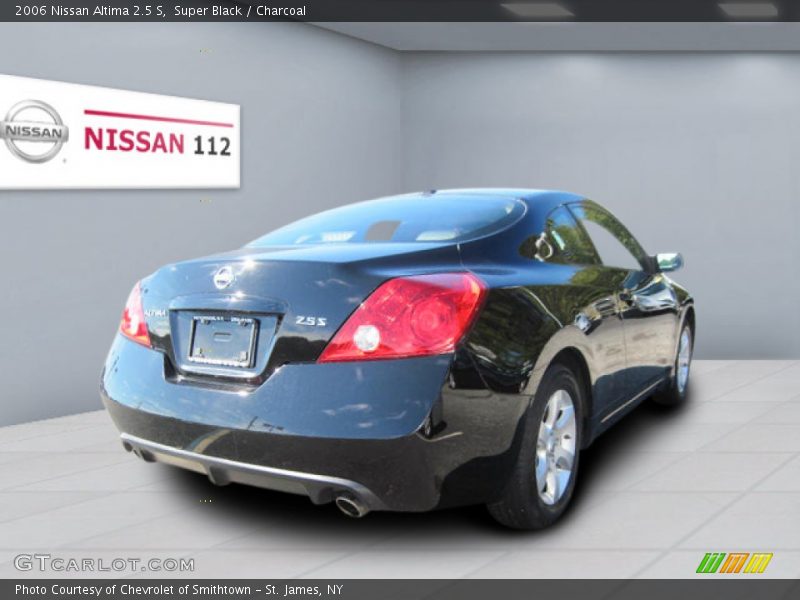 Super Black / Charcoal 2006 Nissan Altima 2.5 S
