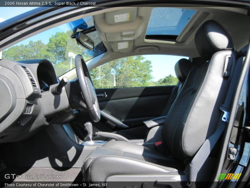 Super Black / Charcoal 2006 Nissan Altima 2.5 S