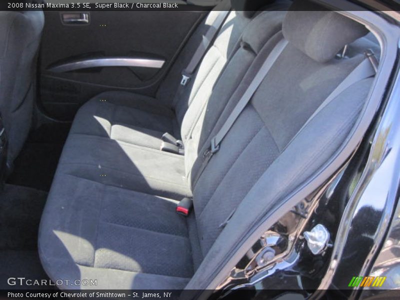 Super Black / Charcoal Black 2008 Nissan Maxima 3.5 SE