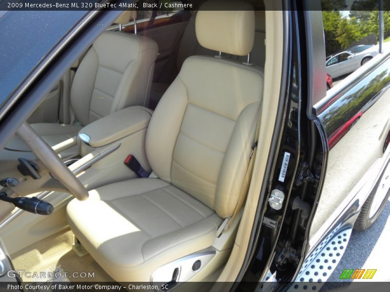Black / Cashmere 2009 Mercedes-Benz ML 320 BlueTec 4Matic