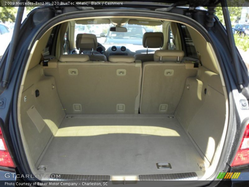 Black / Cashmere 2009 Mercedes-Benz ML 320 BlueTec 4Matic