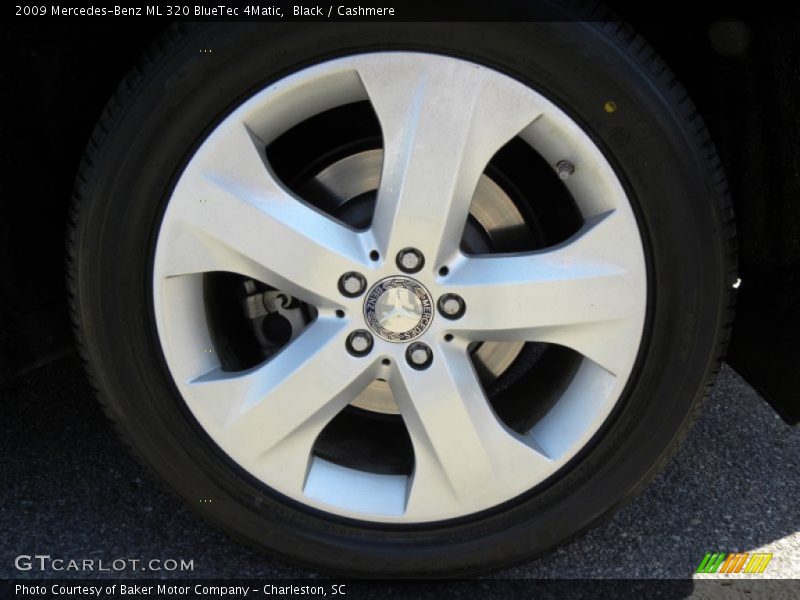 Black / Cashmere 2009 Mercedes-Benz ML 320 BlueTec 4Matic