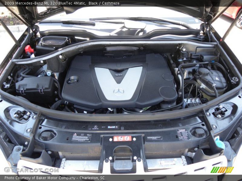 Black / Cashmere 2009 Mercedes-Benz ML 320 BlueTec 4Matic