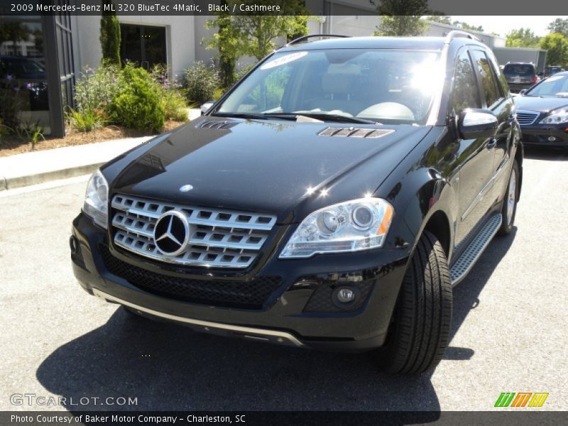 Black / Cashmere 2009 Mercedes-Benz ML 320 BlueTec 4Matic