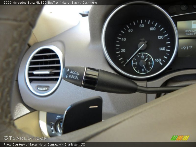 Black / Cashmere 2009 Mercedes-Benz ML 320 BlueTec 4Matic