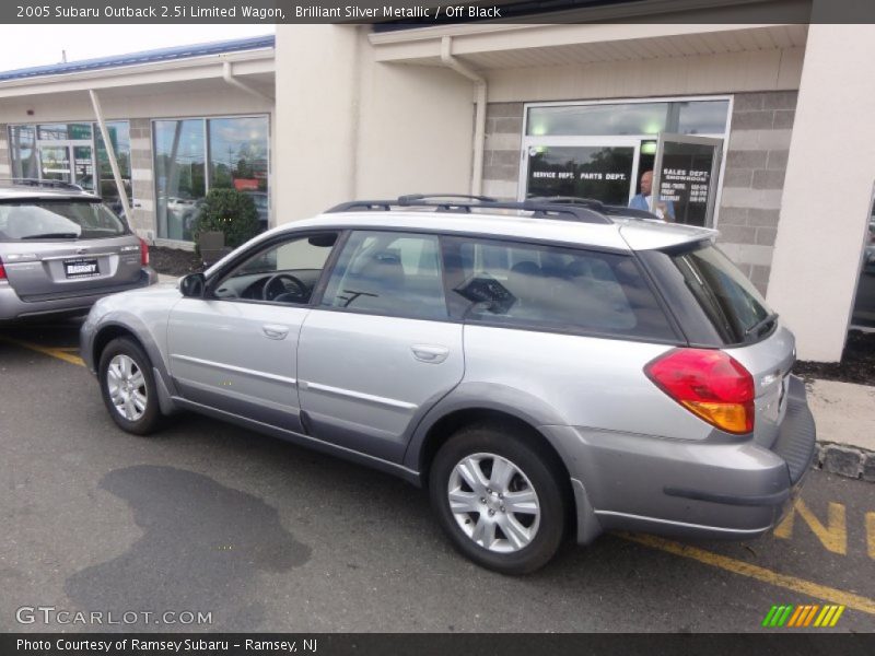 Brilliant Silver Metallic / Off Black 2005 Subaru Outback 2.5i Limited Wagon