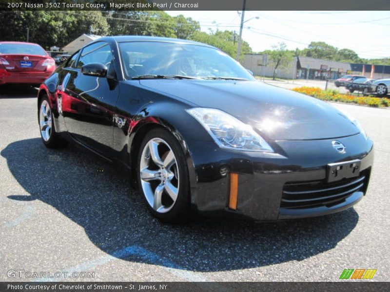 Magnetic Black Pearl / Charcoal 2007 Nissan 350Z Touring Coupe