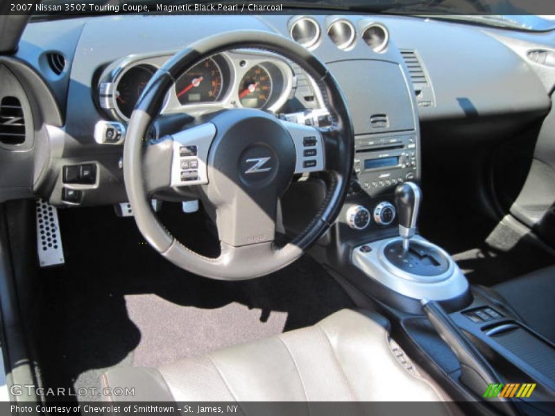 Magnetic Black Pearl / Charcoal 2007 Nissan 350Z Touring Coupe