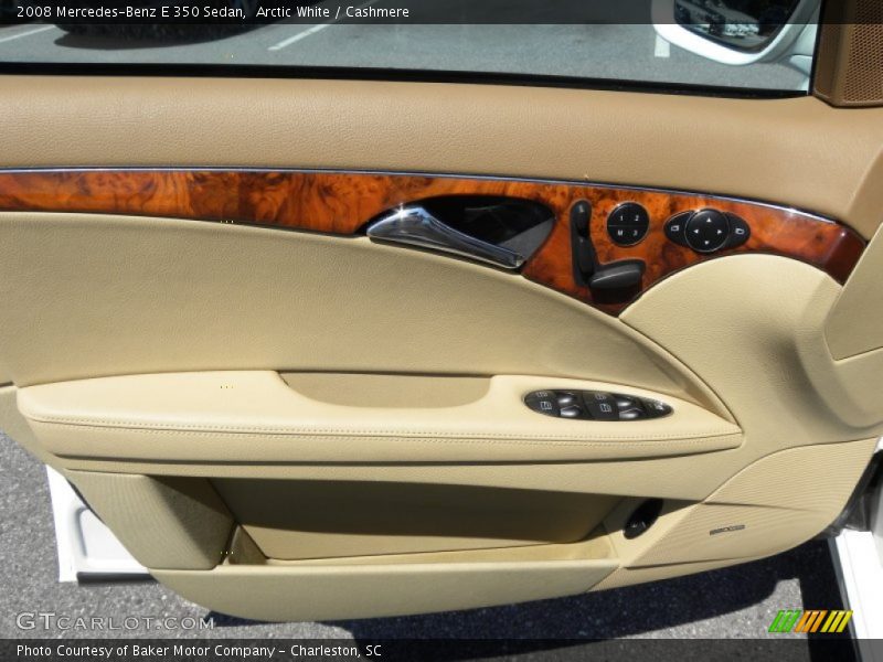 Arctic White / Cashmere 2008 Mercedes-Benz E 350 Sedan
