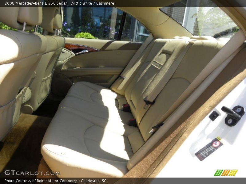 Arctic White / Cashmere 2008 Mercedes-Benz E 350 Sedan