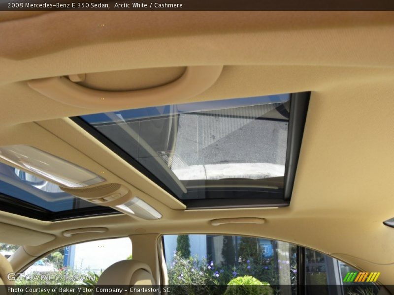 Arctic White / Cashmere 2008 Mercedes-Benz E 350 Sedan