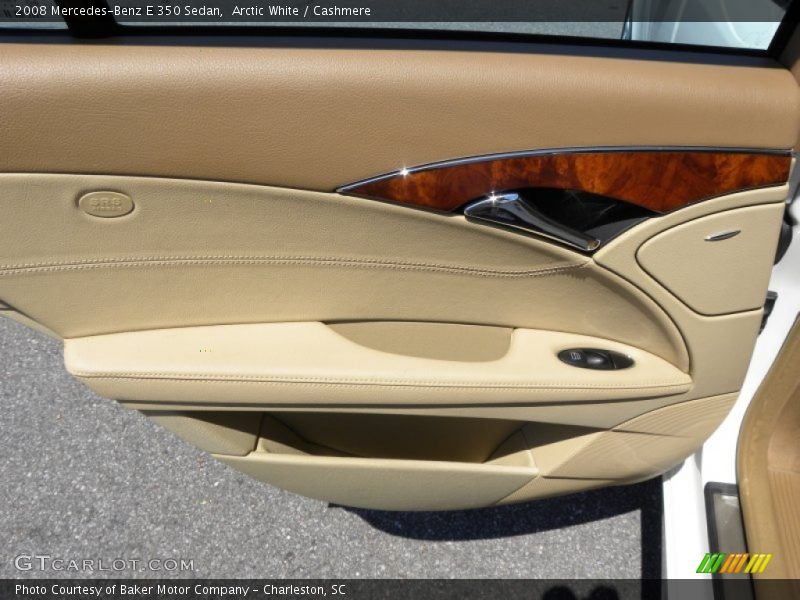 Arctic White / Cashmere 2008 Mercedes-Benz E 350 Sedan