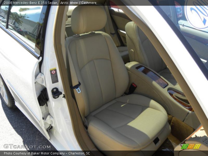 Arctic White / Cashmere 2008 Mercedes-Benz E 350 Sedan