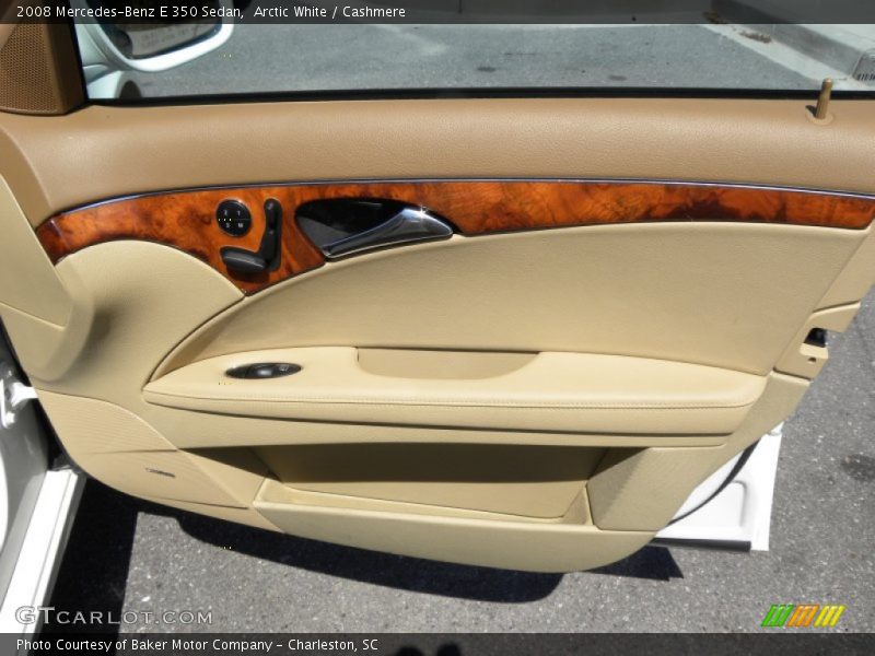 Arctic White / Cashmere 2008 Mercedes-Benz E 350 Sedan
