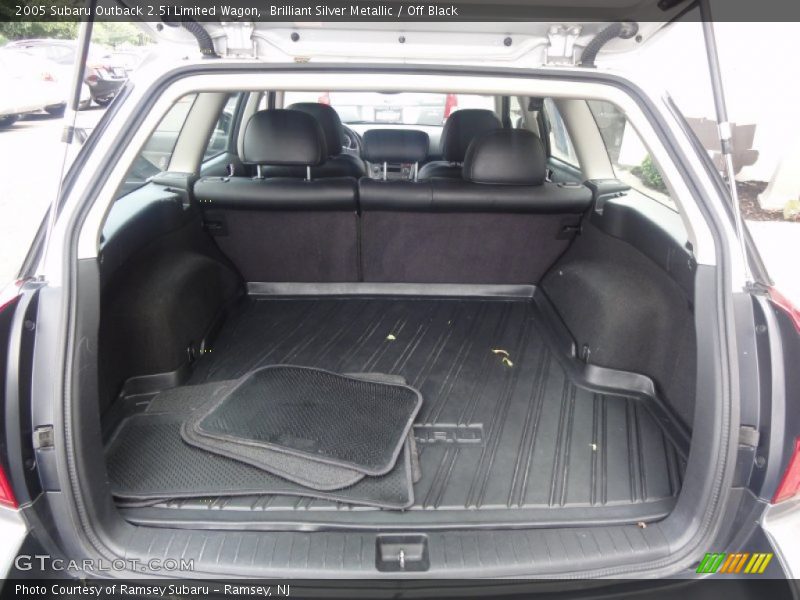 Brilliant Silver Metallic / Off Black 2005 Subaru Outback 2.5i Limited Wagon