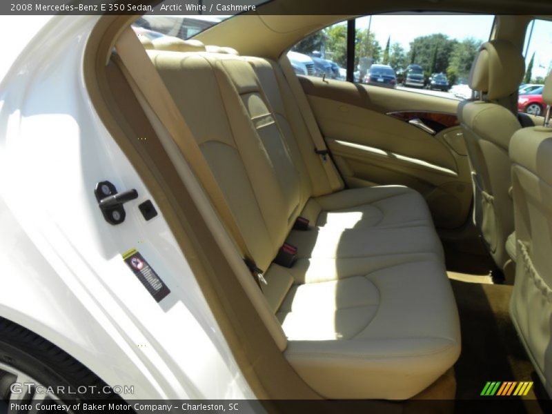 Arctic White / Cashmere 2008 Mercedes-Benz E 350 Sedan