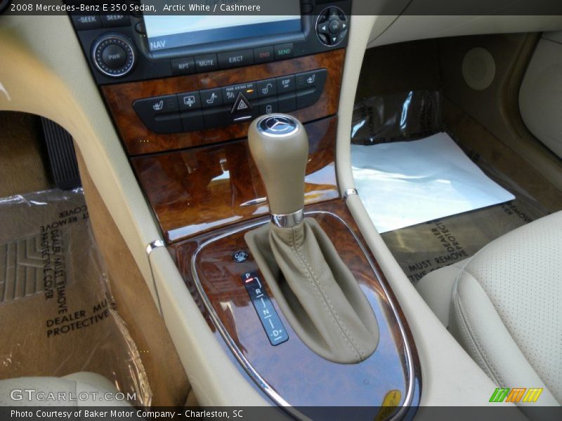 Arctic White / Cashmere 2008 Mercedes-Benz E 350 Sedan