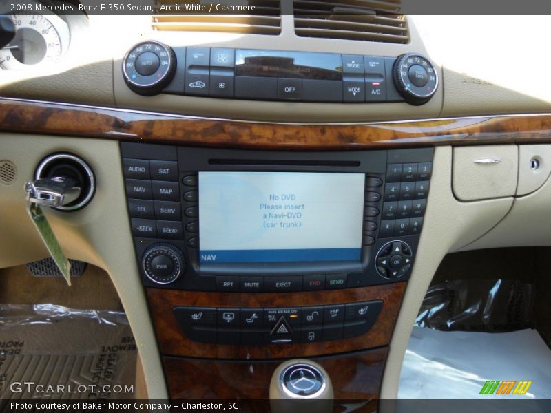Arctic White / Cashmere 2008 Mercedes-Benz E 350 Sedan