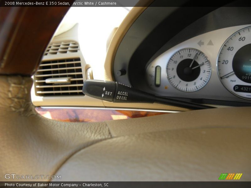 Arctic White / Cashmere 2008 Mercedes-Benz E 350 Sedan
