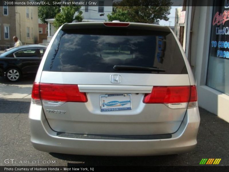 Silver Pearl Metallic / Gray 2008 Honda Odyssey EX-L