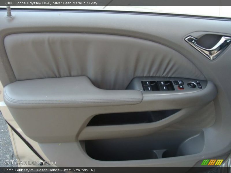 Silver Pearl Metallic / Gray 2008 Honda Odyssey EX-L