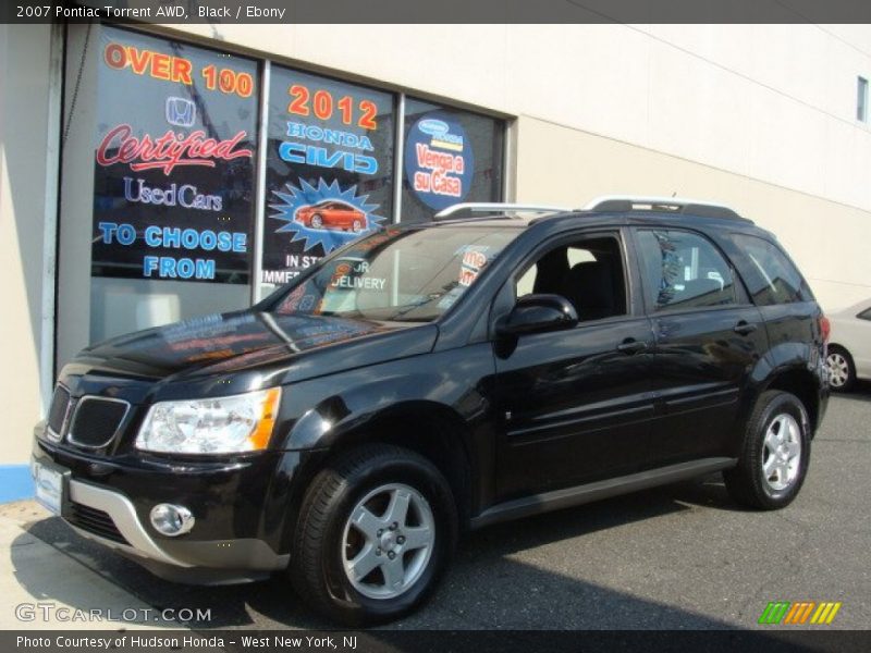 Black / Ebony 2007 Pontiac Torrent AWD