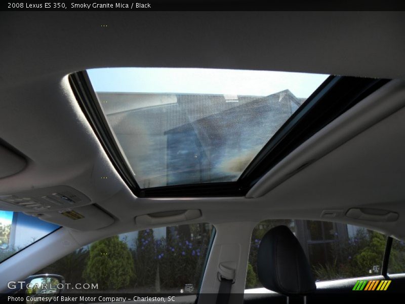 Smoky Granite Mica / Black 2008 Lexus ES 350
