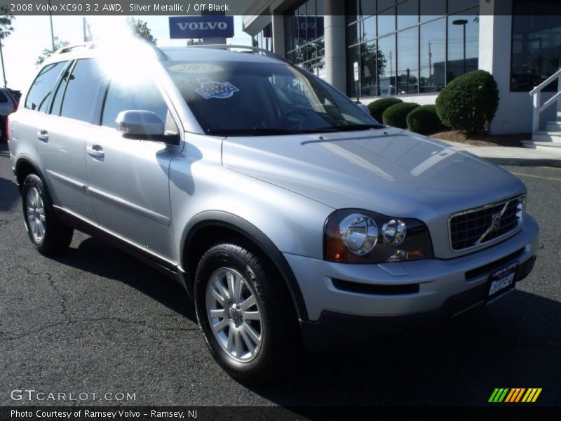 Silver Metallic / Off Black 2008 Volvo XC90 3.2 AWD