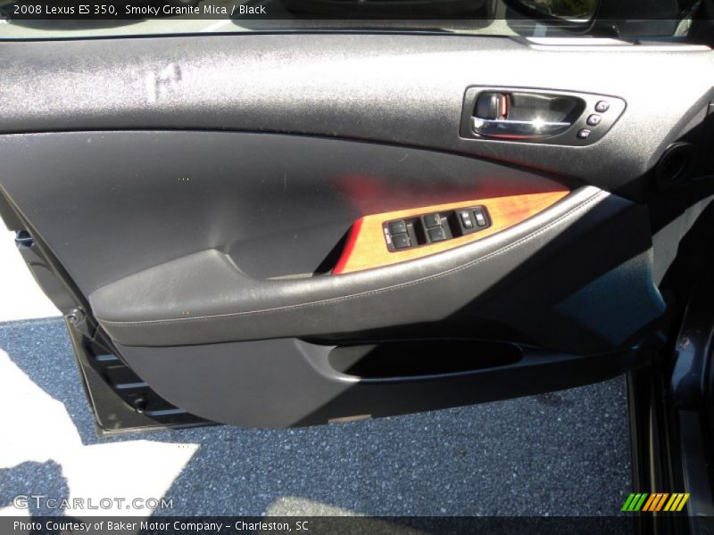 Smoky Granite Mica / Black 2008 Lexus ES 350