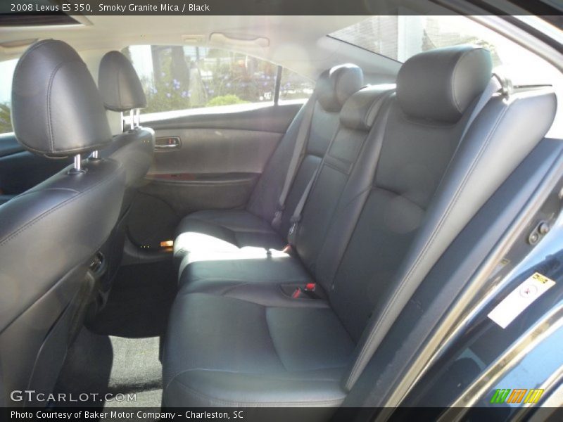 Smoky Granite Mica / Black 2008 Lexus ES 350