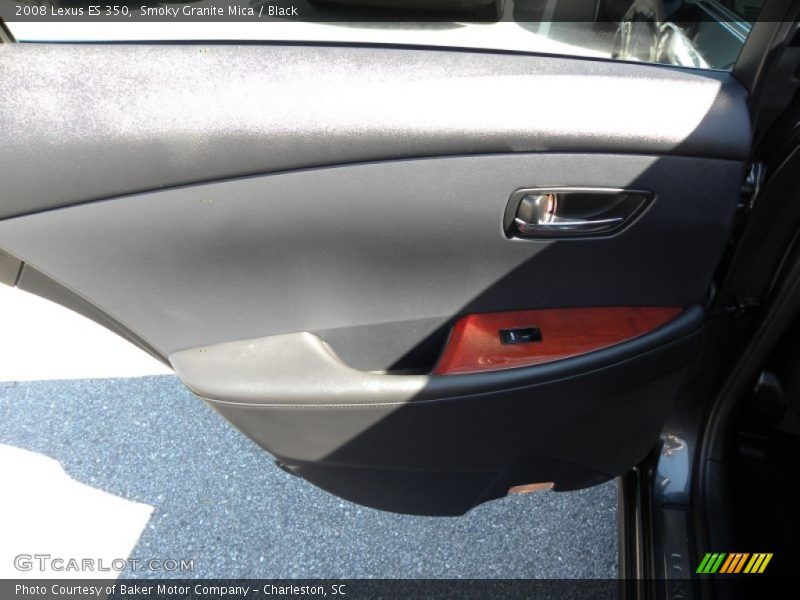 Smoky Granite Mica / Black 2008 Lexus ES 350