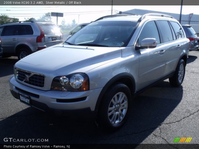 Silver Metallic / Off Black 2008 Volvo XC90 3.2 AWD