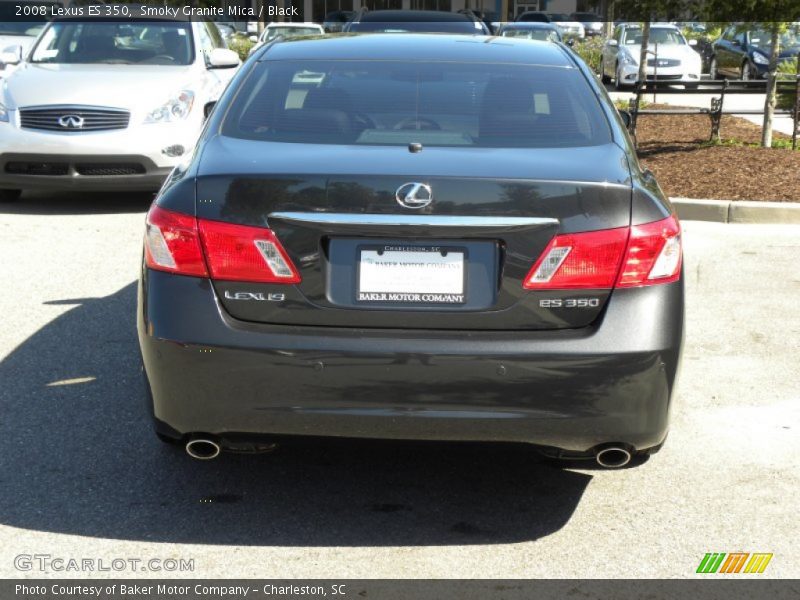 Smoky Granite Mica / Black 2008 Lexus ES 350
