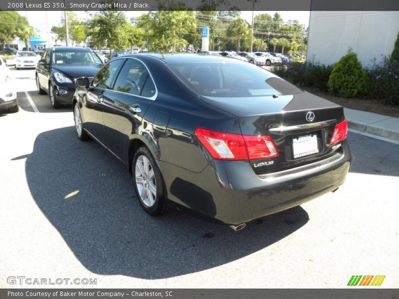 Smoky Granite Mica / Black 2008 Lexus ES 350