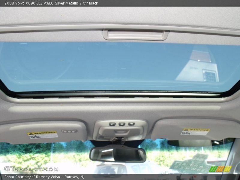 Silver Metallic / Off Black 2008 Volvo XC90 3.2 AWD