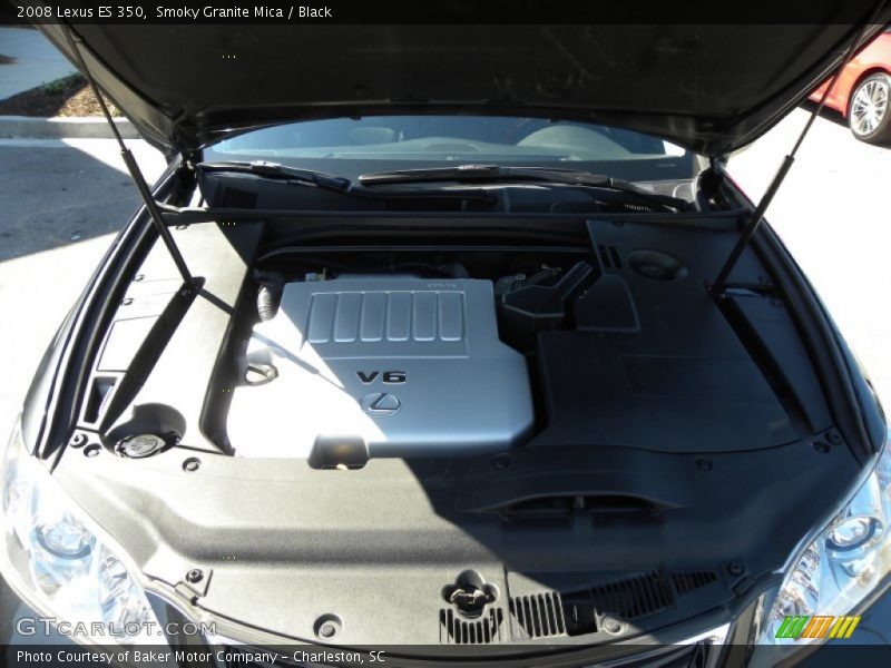 Smoky Granite Mica / Black 2008 Lexus ES 350