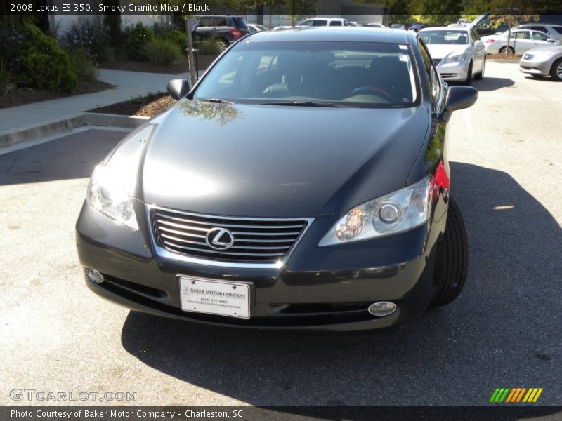 Smoky Granite Mica / Black 2008 Lexus ES 350