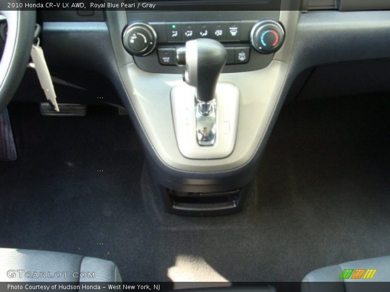 Royal Blue Pearl / Gray 2010 Honda CR-V LX AWD