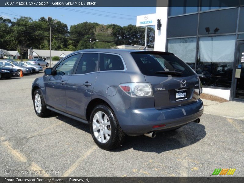 Galaxy Gray Mica / Black 2007 Mazda CX-7 Sport