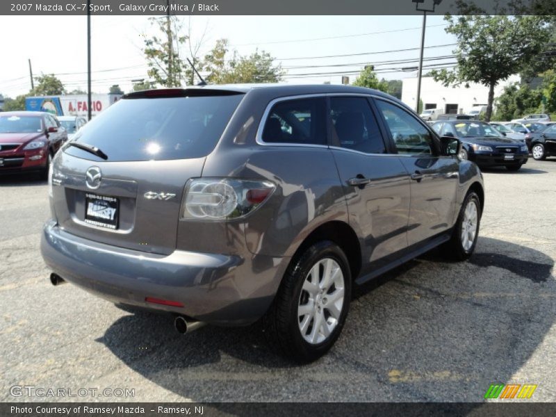 Galaxy Gray Mica / Black 2007 Mazda CX-7 Sport