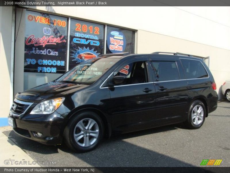 Nighthawk Black Pearl / Black 2008 Honda Odyssey Touring