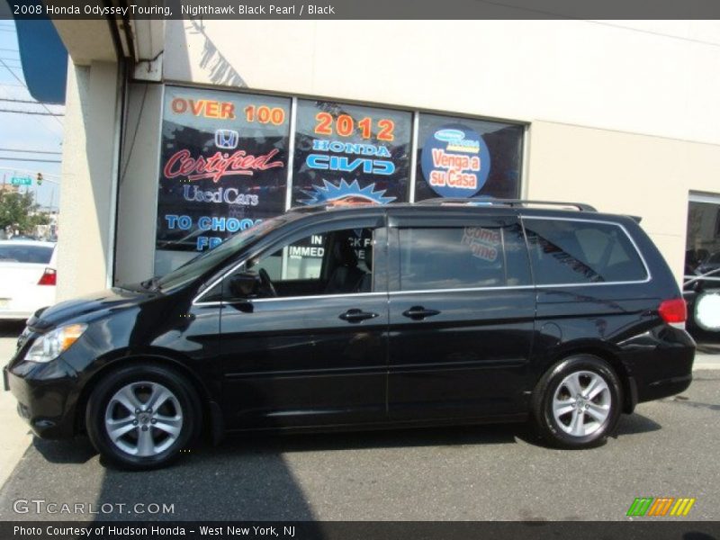 Nighthawk Black Pearl / Black 2008 Honda Odyssey Touring